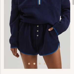 NWT Donni Polar Fleece Short